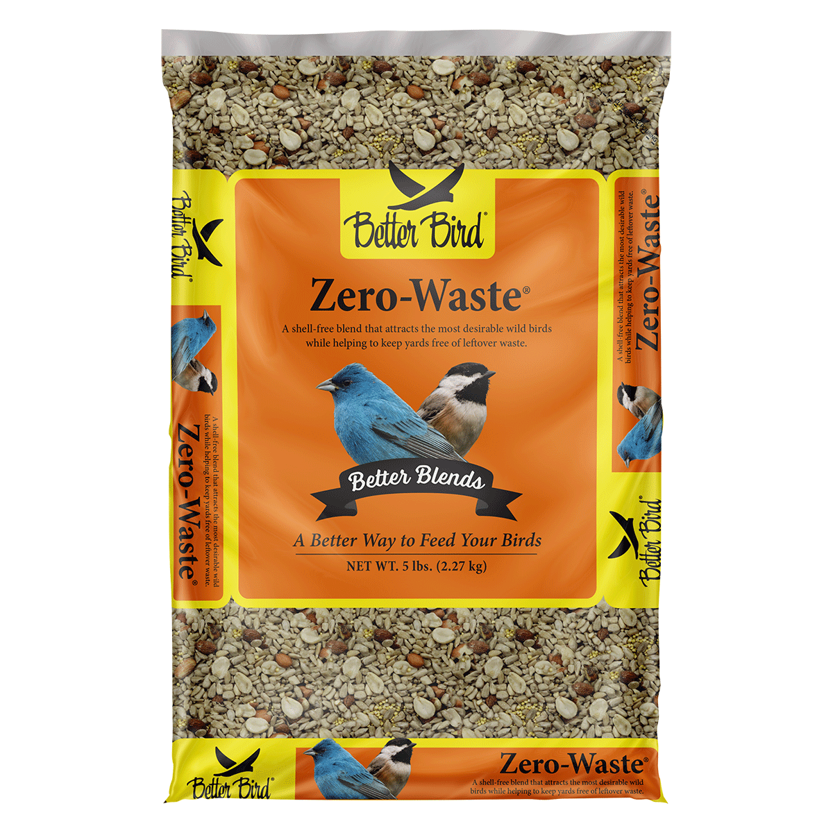Better Bird Zero-Waste 5lb seed mix bag